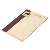 Bloc-note Bordure noire Moose Red (Incliné)