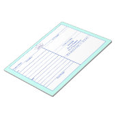 Bloc-note Bordures roses Lilac Crown (Incliné)