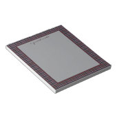 Bloc-note Borthwick Original Scottish Tartan Notepad (Incliné)