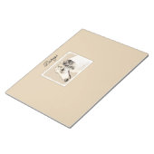 Bloc-note Borzoi (Argent Brindle) Peinture Chien Art origina (Incliné)