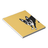 Bloc-note Boston Terrier (Incliné)