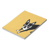 Bloc-note Boston Terrier (Tourné)