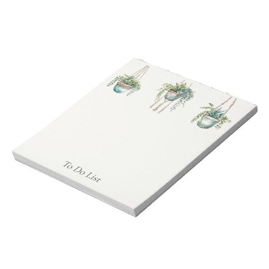 Bloc-note Botanical To Do List (Tourné)