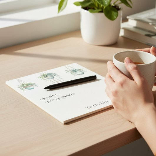 Bloc-note Botanical To Do List