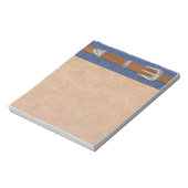 Bloc-note Boucle d'argent sur Denim (Tourné)