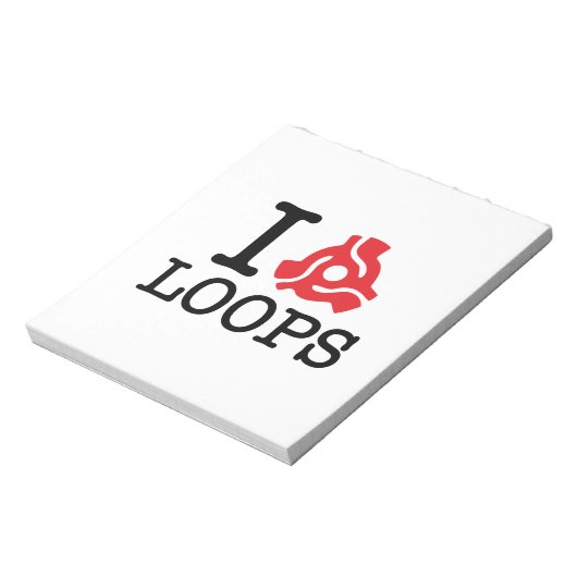 Bloc-note Boucles d'adaptateur I 45 (Tourné)