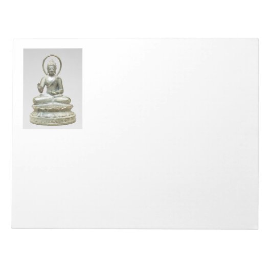 Bloc-note Bouddha Argent Beaux-Art Photographie (Devant)