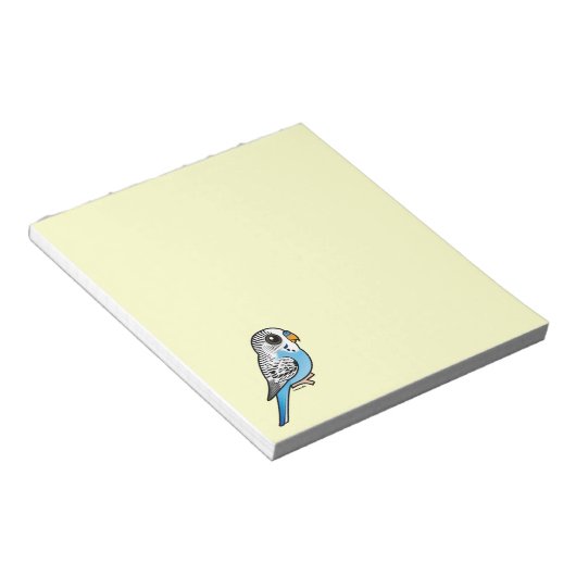 Bloc-note Bougie bleu Birdorable (Incliné)