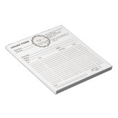 Bloc-note Boulangerie Whisk Commander (Incliné)