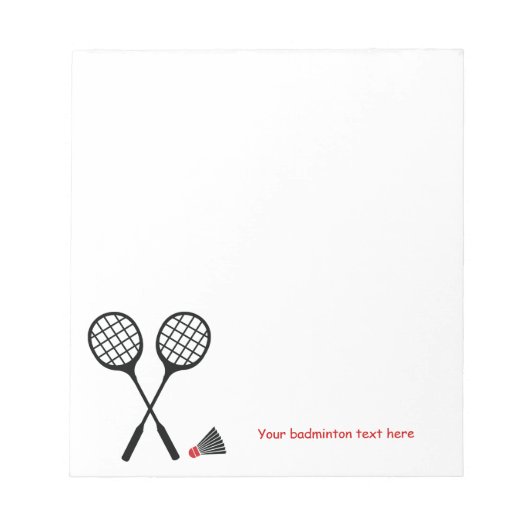 Bloc-note Boule de bowling et broches personnalisées (Devant)