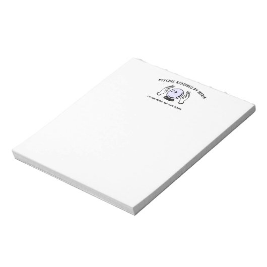 Bloc-note Boule de cristal médium psychique (Tourné)