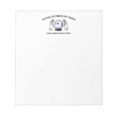 Bloc-note Boule de cristal médium psychique (Devant)