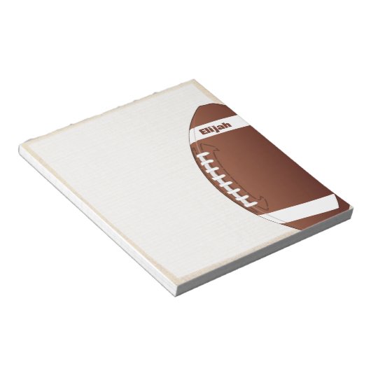 Bloc-note Boule de rugby (Incliné)