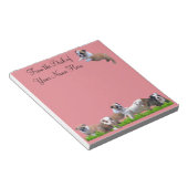 Bloc-note Bouledogue Anglais (Incliné)