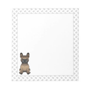 Bloc-note Bouledogue français bringé / Frenchie Chien mignon
