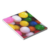 Bloc-note Boules de gomme arc-en-ciel (Incliné)