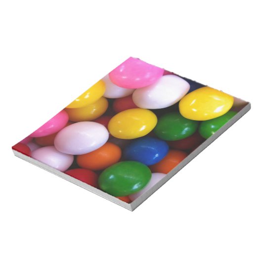 Bloc-note Boules de gomme arc-en-ciel (Tourné)