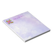 Bloc-note Bouquet de fleurs moderne mignon (Incliné)