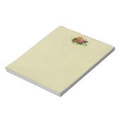 Bloc-note Bouquet de pensées vintage (Tourné)