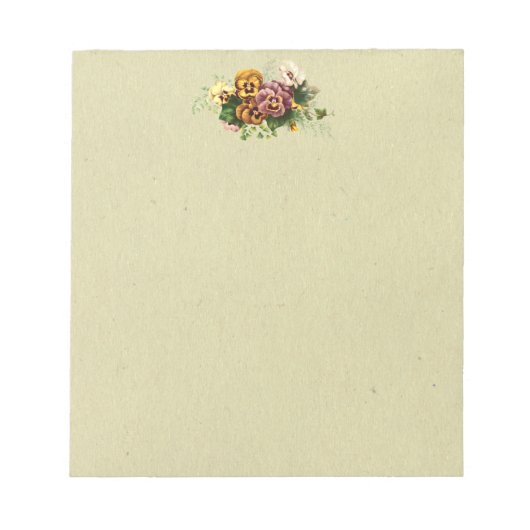 Bloc-note Bouquet de Vintage (Devant)