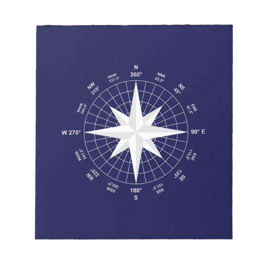 Bloc-note boussole (Devant)