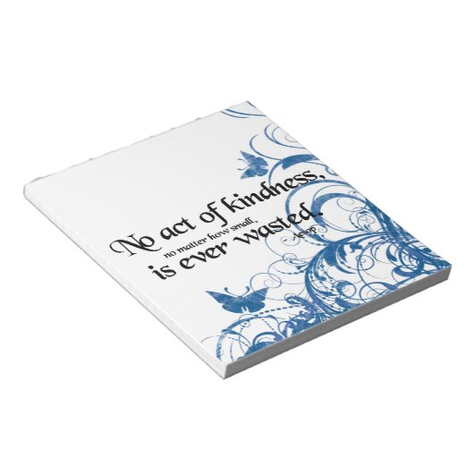 Bloc-note bouton de bonté (Incliné)