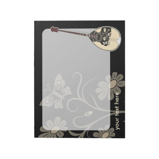 Bloc-note Bouzouki (Tourné)