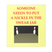 BLOC-NOTE BOWLING (Devant)