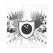 Bloc-note bowling hi-fi (Devant)