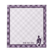 Bloc-note Boxe violette (Devant)