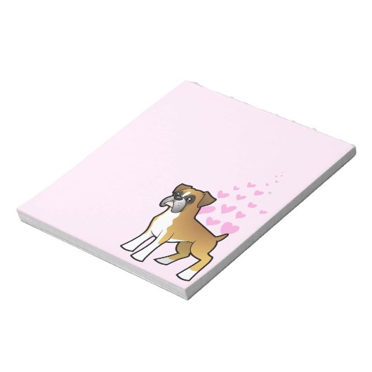Bloc-note Boxer Love (Tourné)