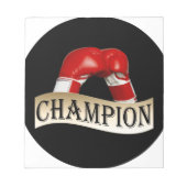 BLOC-NOTE BOXING (Devant)