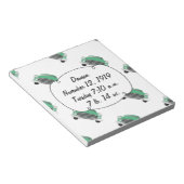 Bloc-note Boys Chambre Classique Cadeaux Voiture Sweet Green (Incliné)