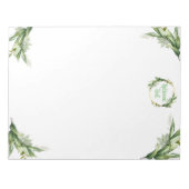 Bloc-note Branches d'olivier en fleurs (Devant)