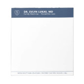 Bloc-note Branded Doctor Personalized Medical Desk (Devant)