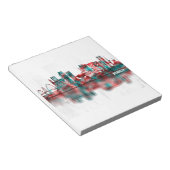 Bloc-note Brazil Skyline (Incliné)