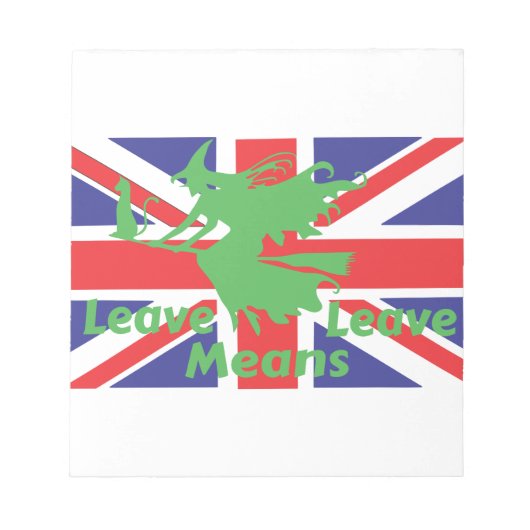 Bloc-note brexit (Devant)
