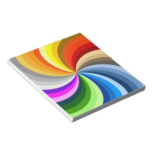 Bloc-note Bright swirl (Incliné)