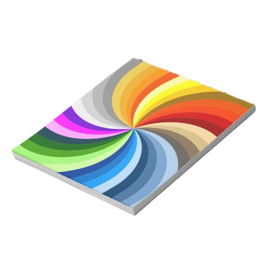 Bloc-note Bright swirl (Tourné)