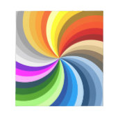 Bloc-note Bright swirl (Devant)