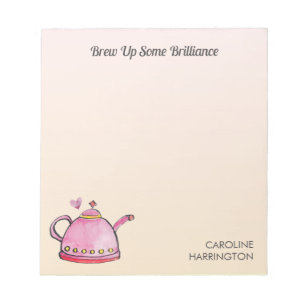 Bloc-note Brillance brillance Cute Inspiration Thé Lover