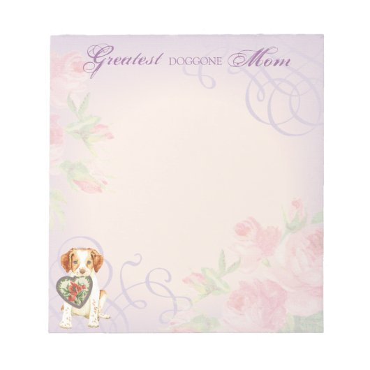 Bloc-note Brittany Heart Maman (Devant)