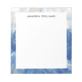 Bloc-note Brochures Acryliques Personalisées Abstraites (Devant)