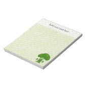 Bloc-note Brocoli vert (Tourné)