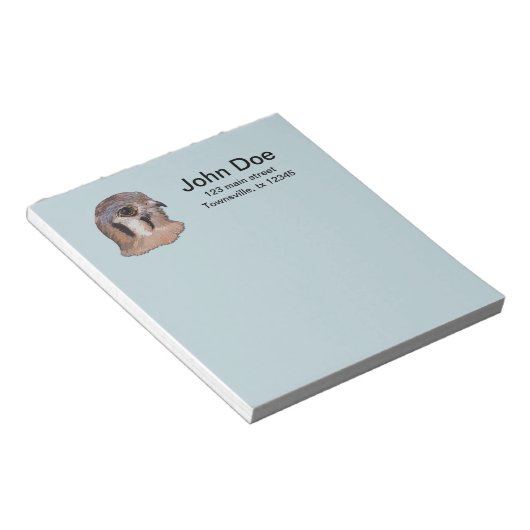 Bloc-note Broderie Kestrel Faux (Incliné)