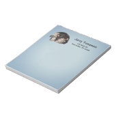 Bloc-note Broderie Peregrine Faux (Tourné)