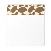 Bloc-note Brospots Cow Print Farm Animals (Devant)