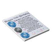 Bloc-note Brother Poem 30e anniversaire (Incliné)