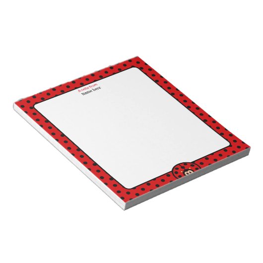 Bloc-note Brouillard mignon simple (Incliné)