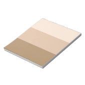 Bloc-note Brown Ombre strié (Tourné)